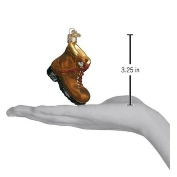 Hiking Boot Old World Christmas Ornament - Picture 2 of 2